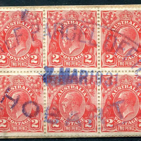 1931 (3rd Mar) Chief Parcel Office Hobart oval ...