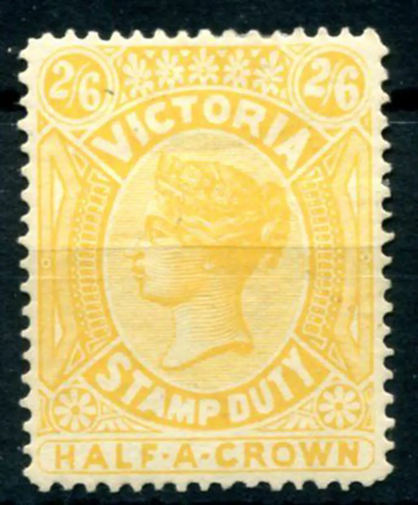 1899/1901 2/6d yellow wmk V over crown (final ... Image 1++
