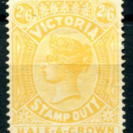1899/1901 2/6d yellow wmk V over crown (final ...