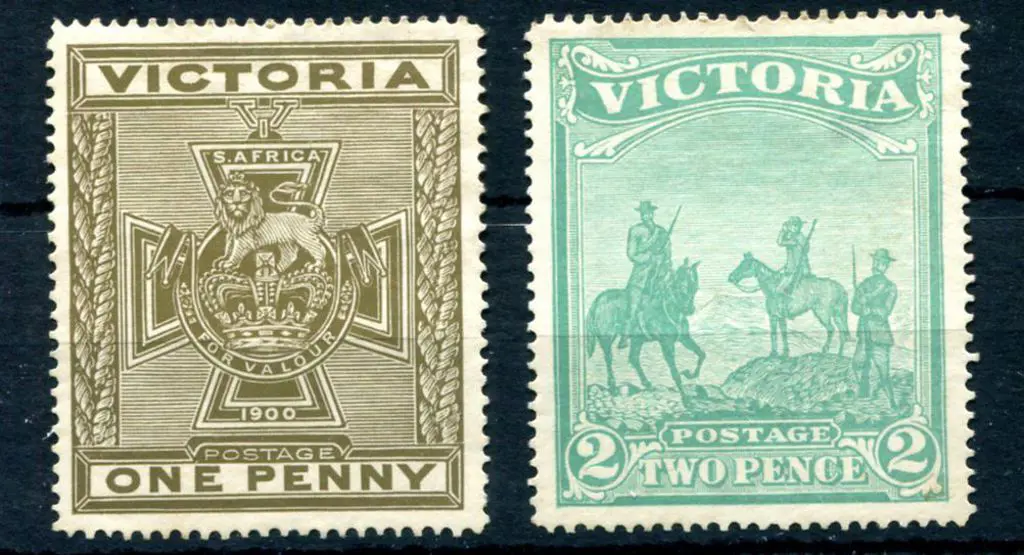 1900 Empire Patriotic Fund - Anglo-Boer War pair. ... Image 1++