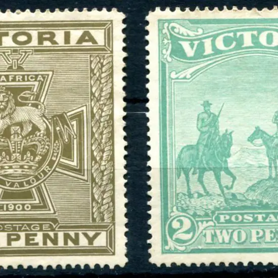 1900 Empire Patriotic Fund - Anglo-Boer War pair. ...