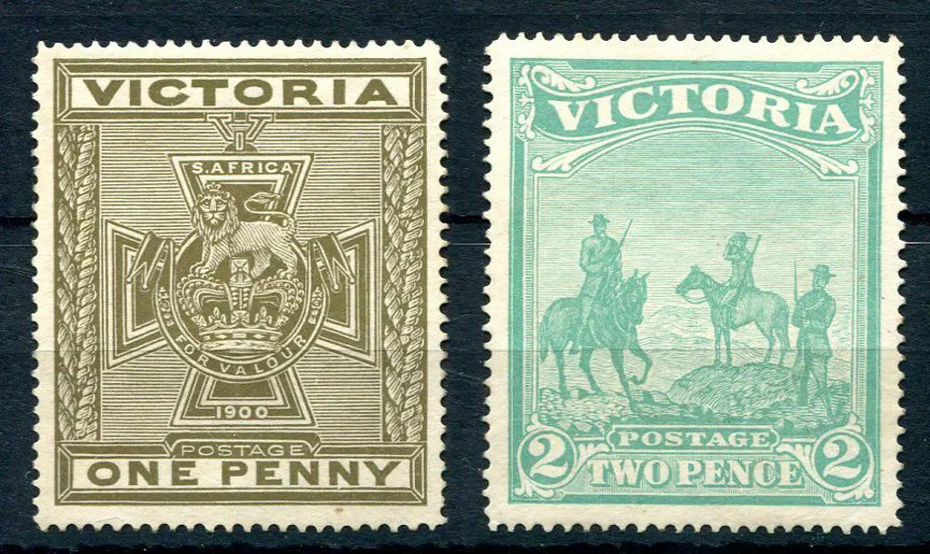 1900 Empire Patriotic Fund - Anglo-Boer War pair. ... Image 1++