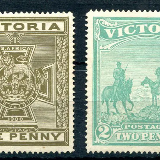 1900 Empire Patriotic Fund - Anglo-Boer War pair. ...