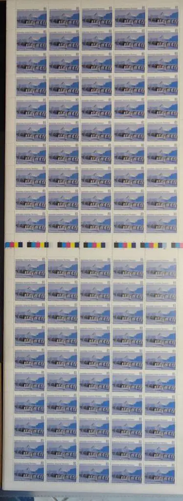 1984/85 5c to $1 Antarctic Scenes Parts I & II in ... Image 1++