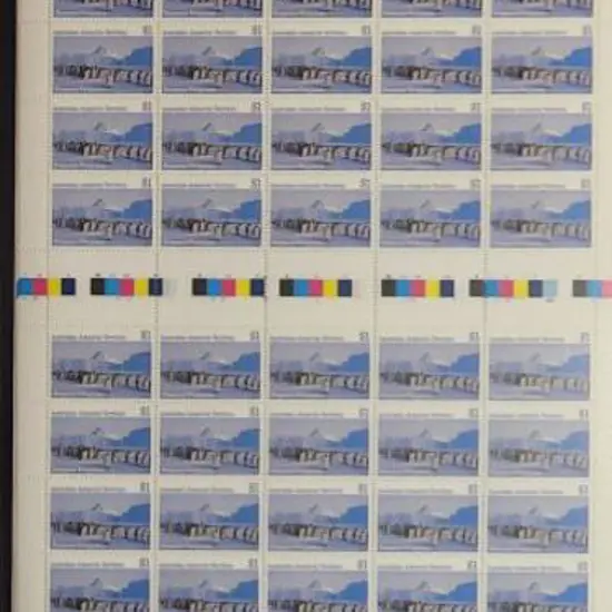 1984/85 5c to $1 Antarctic Scenes Parts I & II in ...