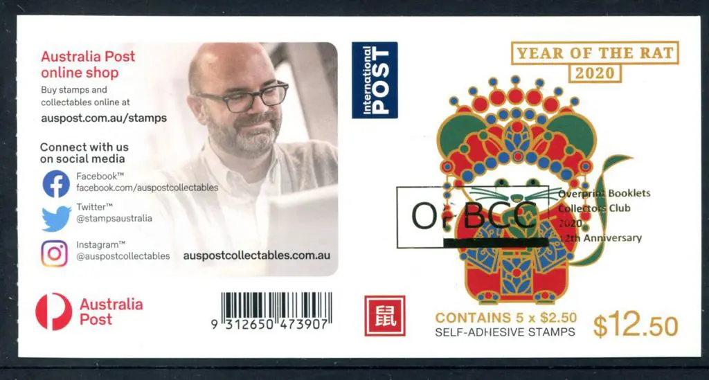 2020 $12.50 Christmas Island Year of the Rat ... Image 1++