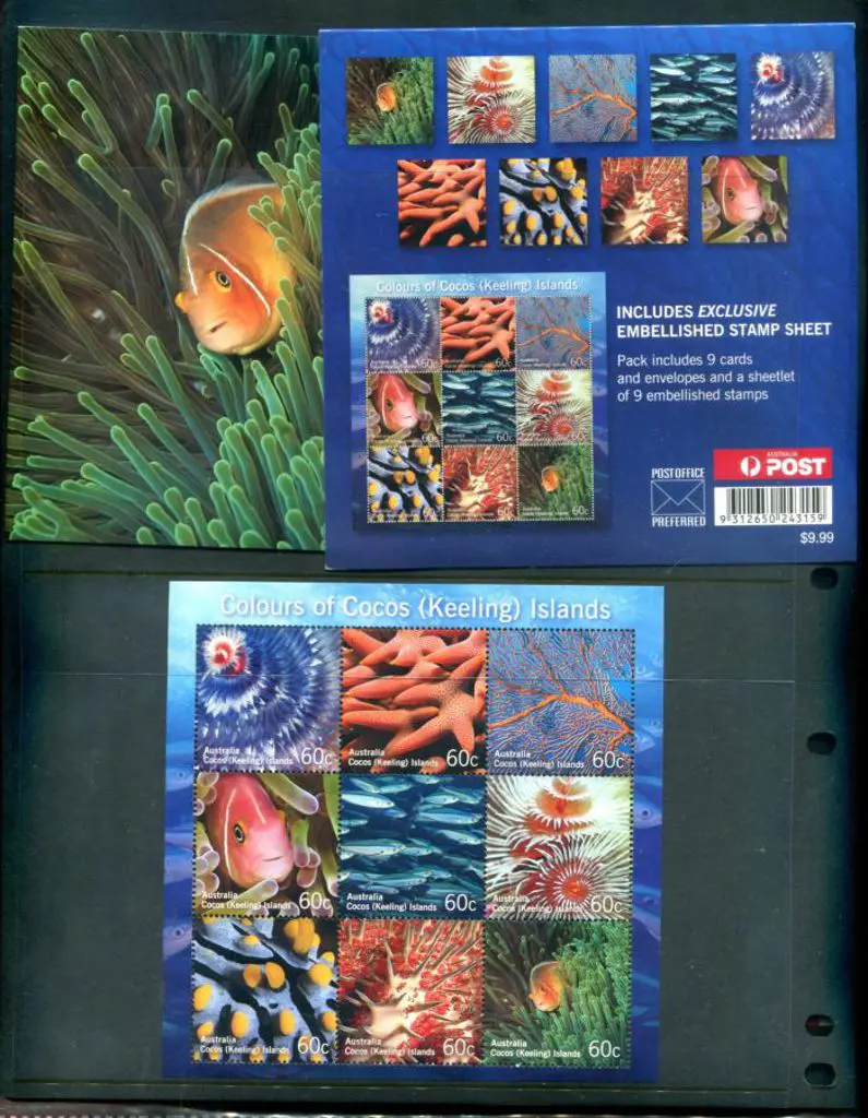 2011 "Colours of Cocos Gift Cards" with envelopes ... Image 1++