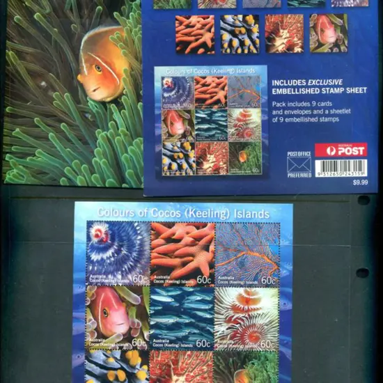 2011 "Colours of Cocos Gift Cards" with envelopes ...