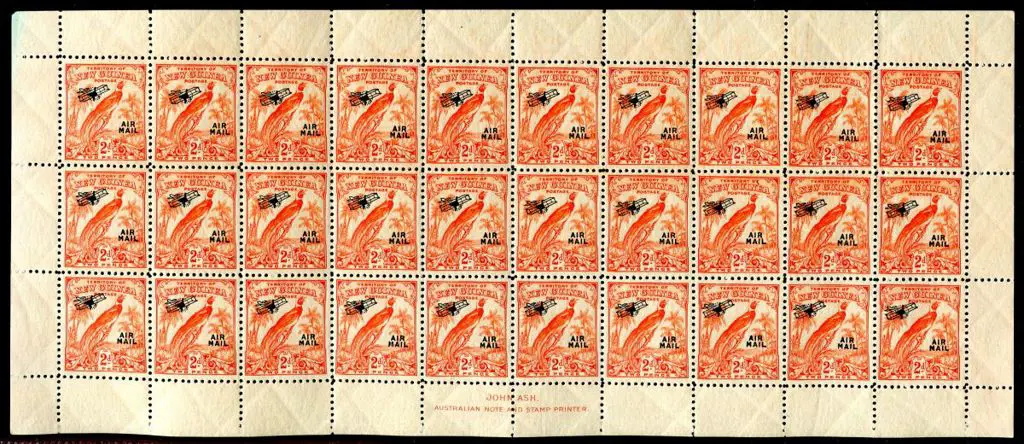1932/34 2d vermilion & 3d undated Airmails in full ... Image 1++