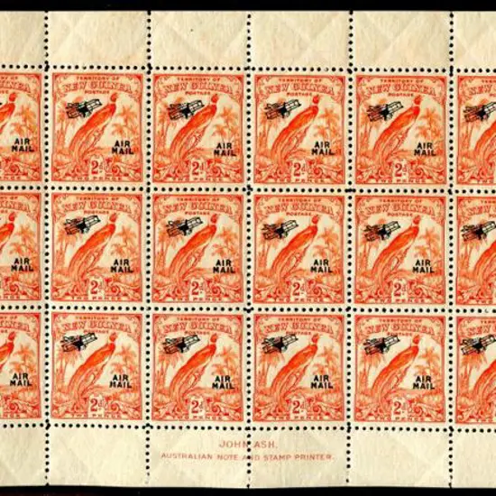 1932/34 2d vermilion & 3d undated Airmails in full ...