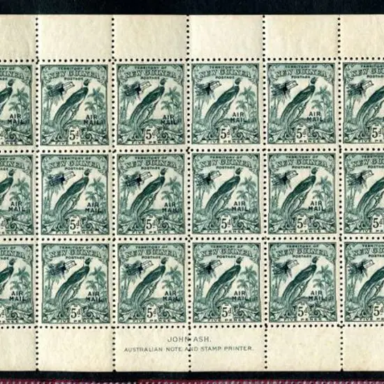 1932/34 5d deep blue-green Undated Airmail in full ...