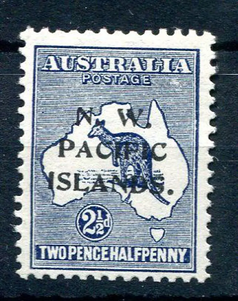 1915 2½d indigo, 1st wmk with "thick upper right ... Image 1++