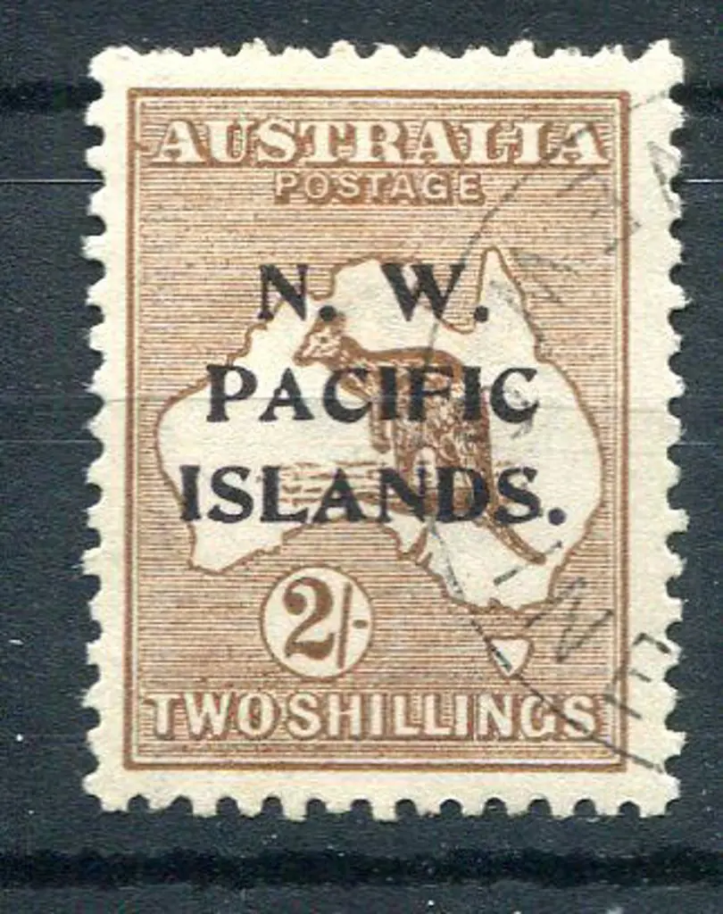 1915 2/- aniline red-brown, 3rd wmk with the ACSC ... Image 1++