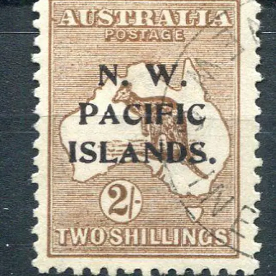 1915 2/- aniline red-brown, 3rd wmk with the ACSC ...
