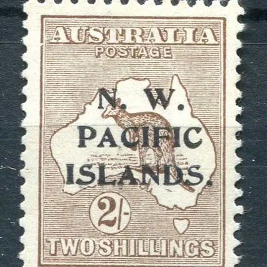 1915 2/- brown, 3rd wmk with inverted wmk plus ...