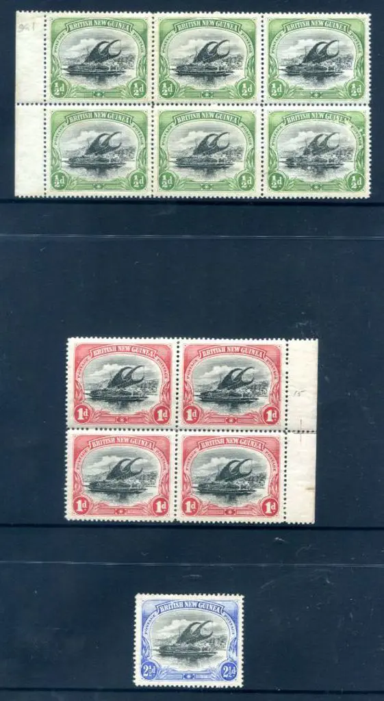 1901 "British New Guinea" ½d with horiz wmk in ... Image 1++