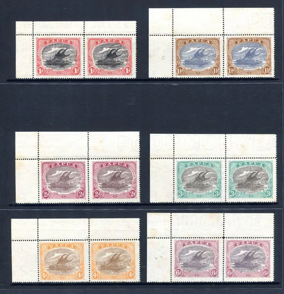 1927/31 1d, 1½d with "POSTACE" flaw at right of ... Image 1++
