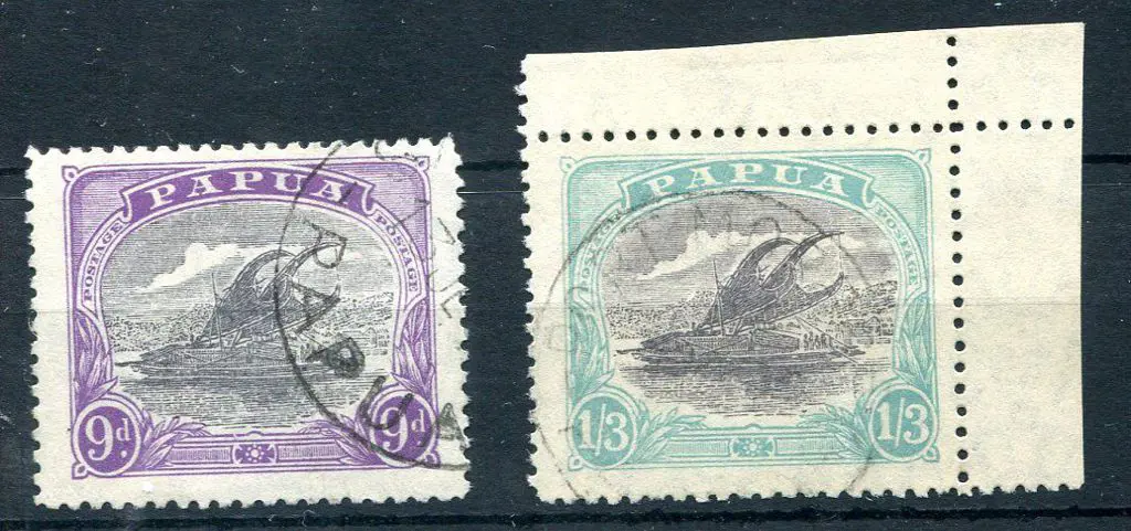 1932 9d lilac & violet & 1/3d lilac & pale ... Image 1++