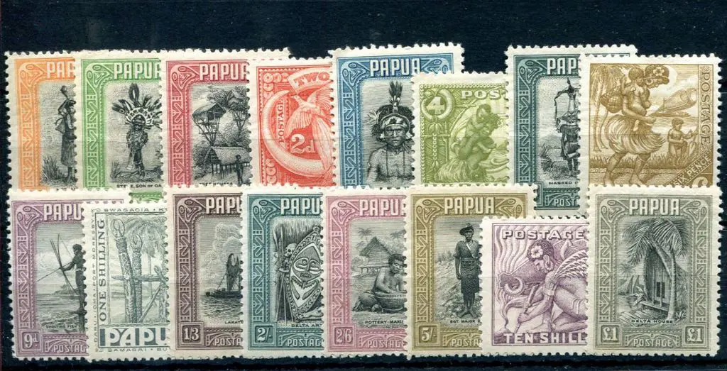 1932/40 Pictorials complete set of 16 to £1. Fine ... Image 1++