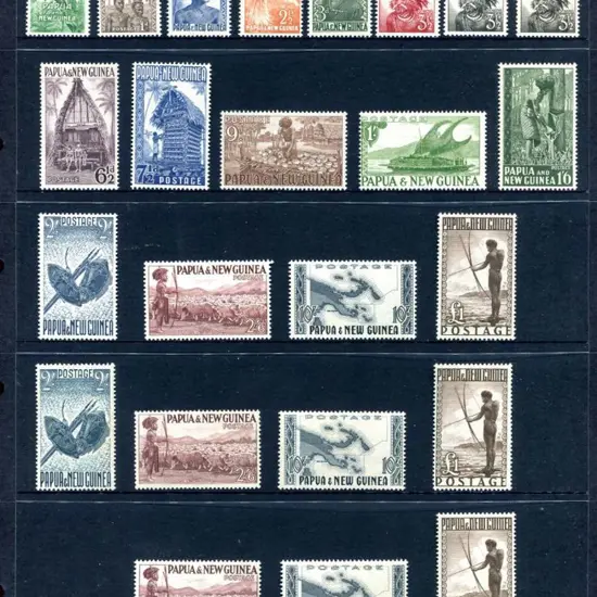 1952 Defins set to £1 Fisherman MUH plus extras ...
