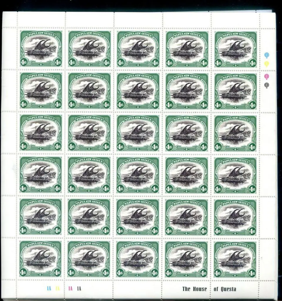 2002 K1.45 Lakatoi in complete sheets of 30 x 40. ... Image 1++
