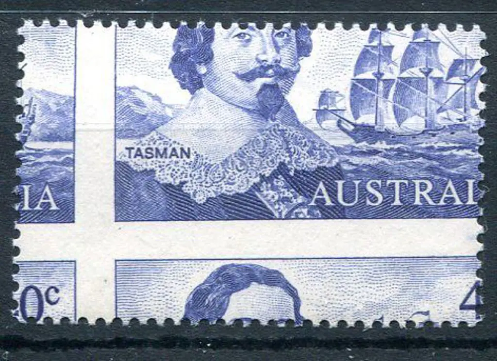 1966 40c Tasman with seriously misplaced ... Image 1++
