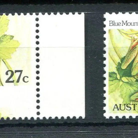 1982 27c Tree Frog with hugely misplaced ...