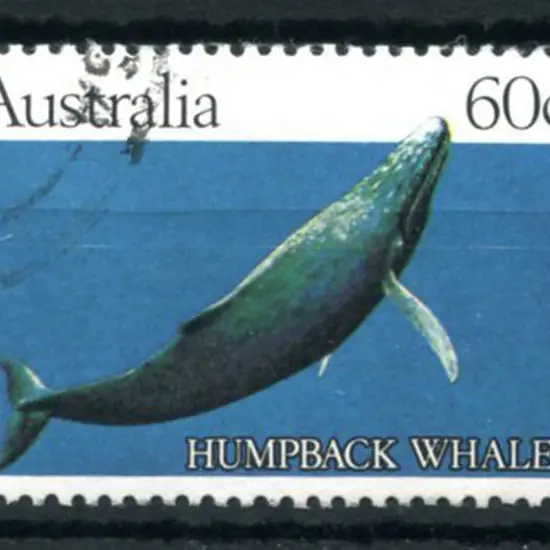 1982 60c Humpback Whale as above but fine used ...