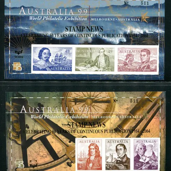 1999 Navigators Australia '99 Imperforate ...