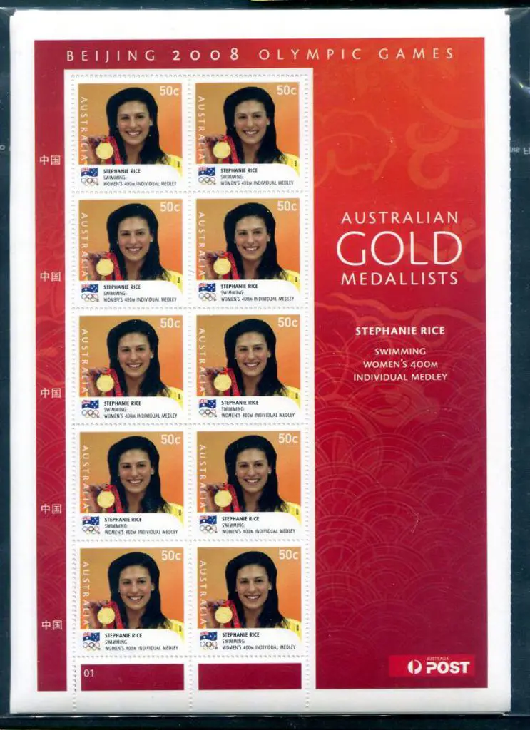 2008 $5 Beijing Olympic Games Gold Medallists ... Image 1++