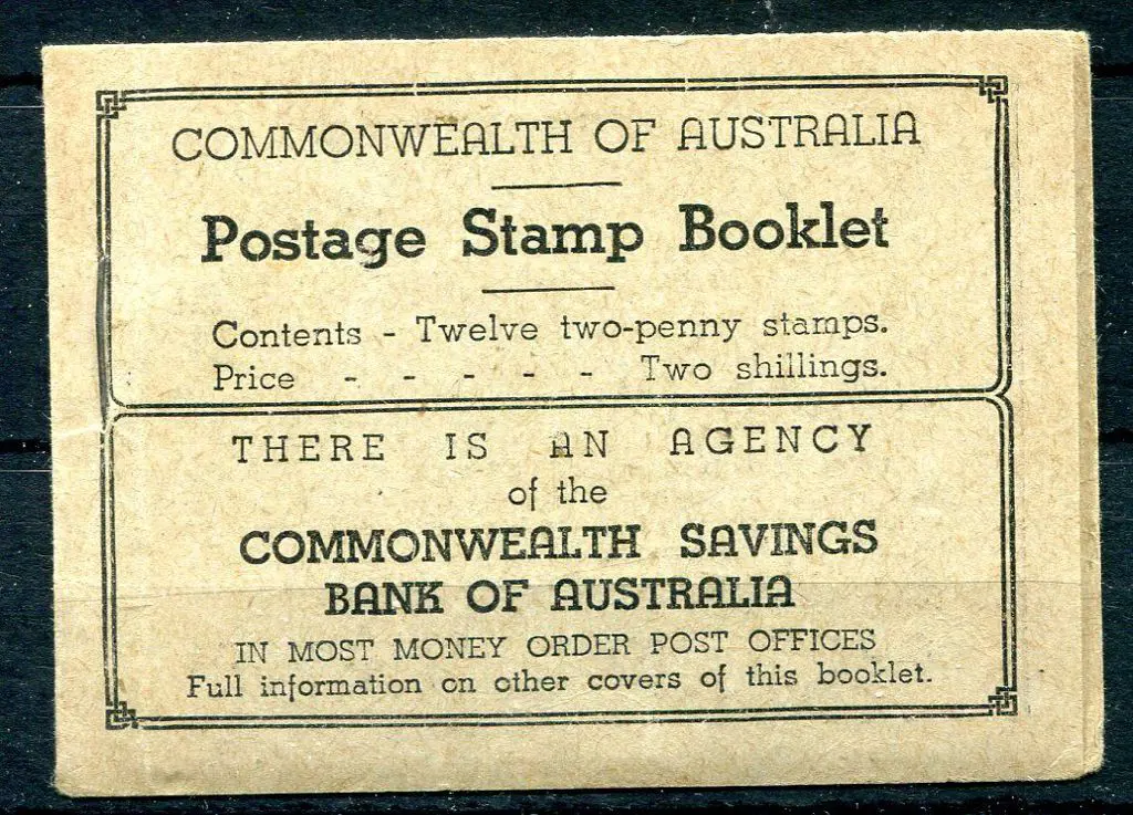 1936 2/- black on buff cover with "In Most Money ... Image 1++