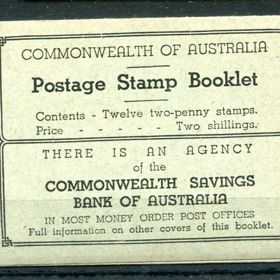 1936 2/- green on green cover with "In Most Money ...