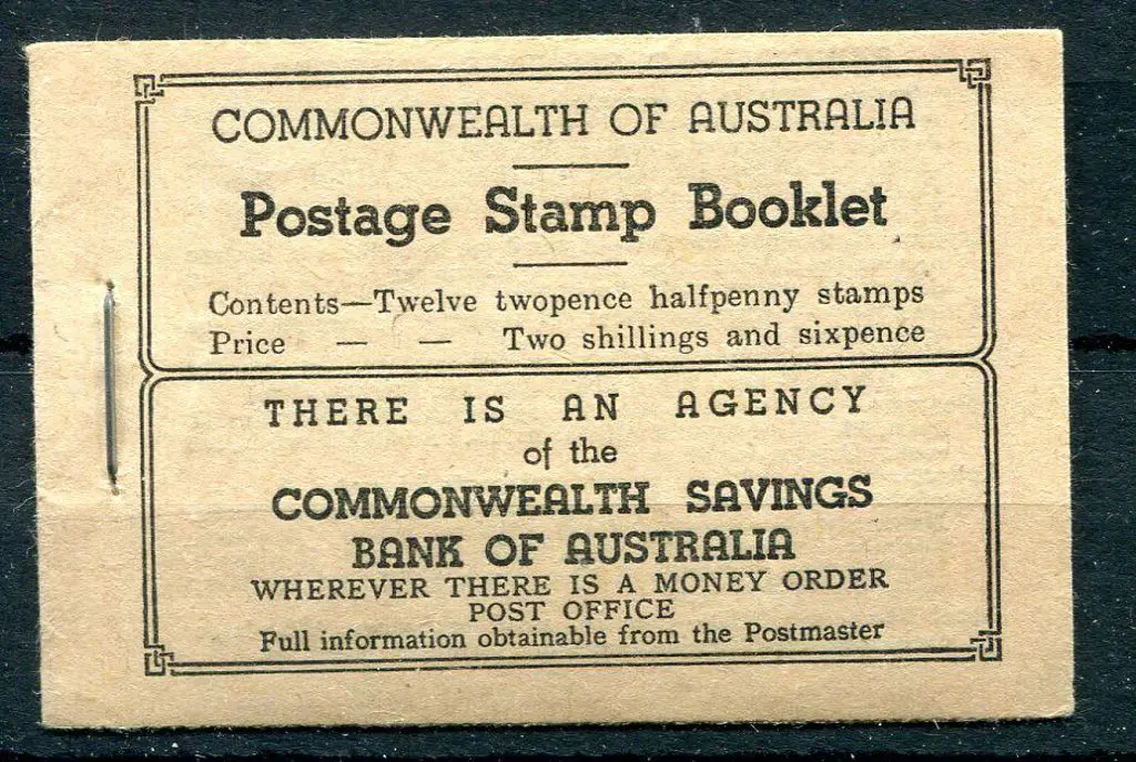 1942 2/6d black on fawn cover with 12 x 2½d ... Image 1++