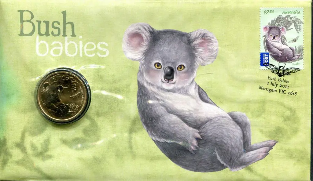 2011 (1st July) Bush Babies - Koala with matching ... Image 1++