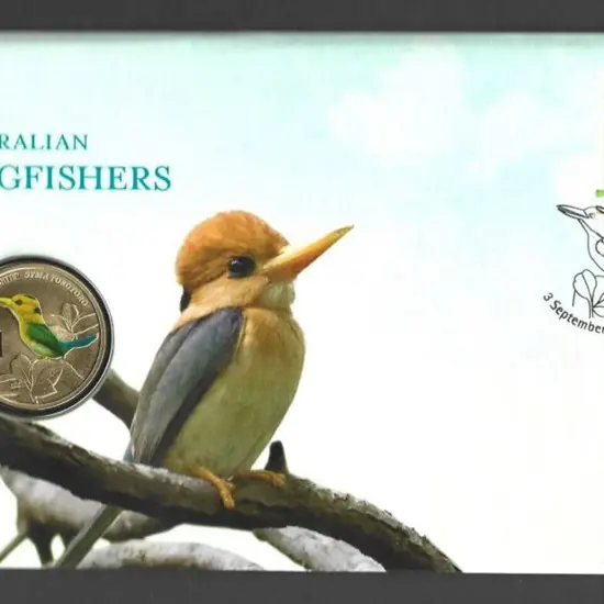 2013 (3rd Sept) Australian Kingfishers with $1 ...