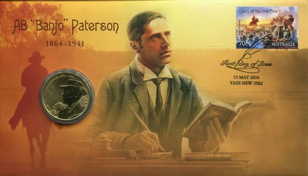 2014 (13th May) AB "Banjo" Paterson with $1 Perth ... Image 1++