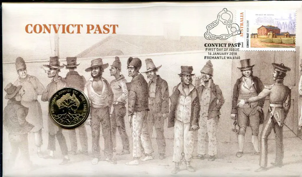 2018 (16th Jan) Convict Past with matching RAM $1 ... Image 1++