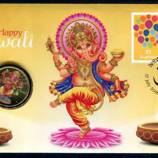 2018 (17th July) Happy Diwali matching Perth Mint ...