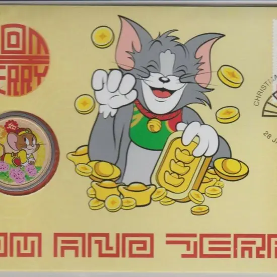 2020 (28th Jan) Tom & Jerry with matching $1 Perth ...