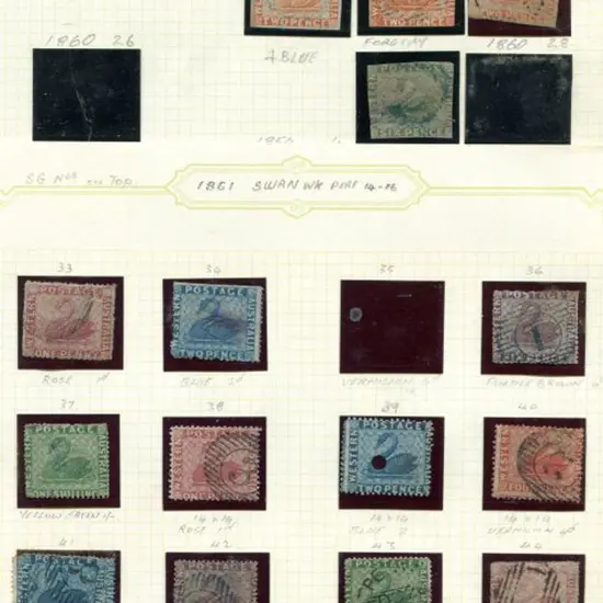 1854-1912 collection in "Simplex" album starting ...