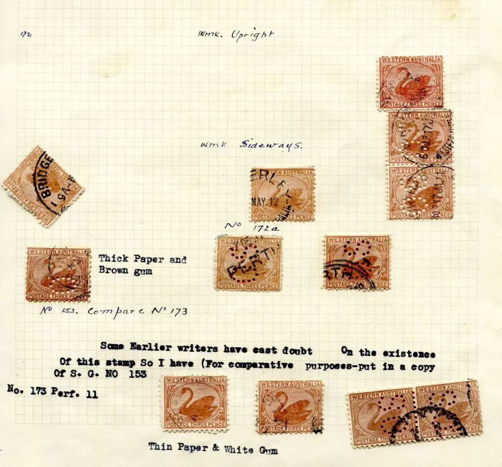 1905-1922 Range of CR/A wmk, perf. 11 with 3d ... Image 1++