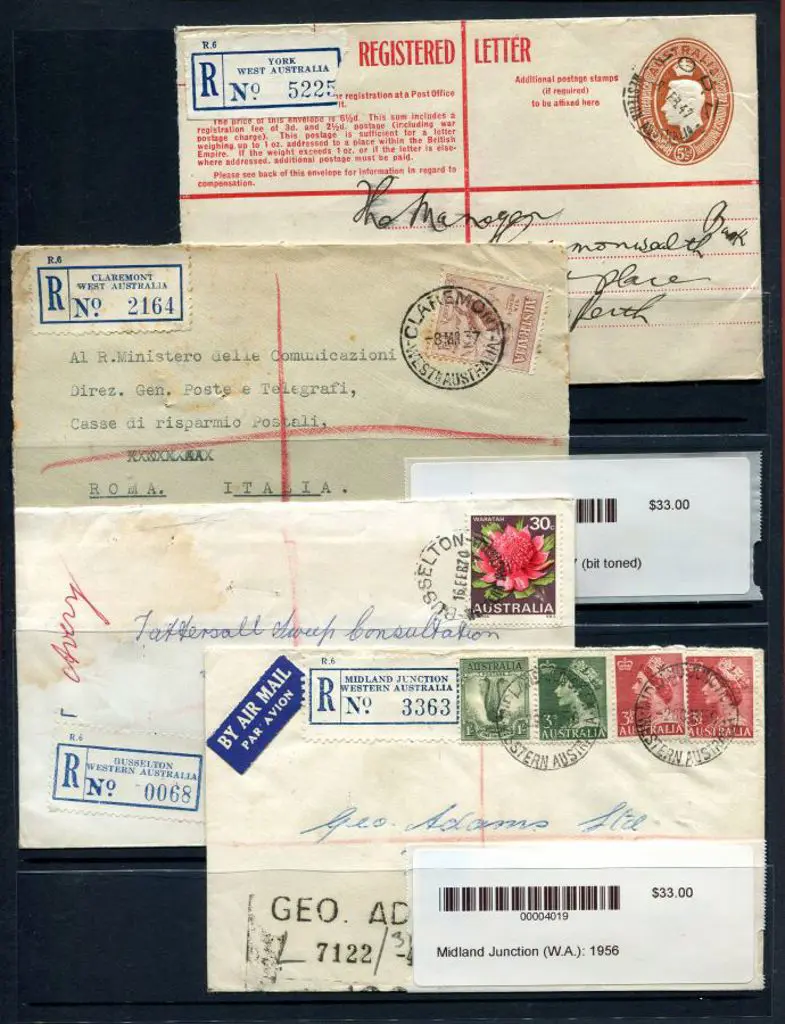 Commercial Covers 1937-1990 bundle of 90 with ... Image 1++