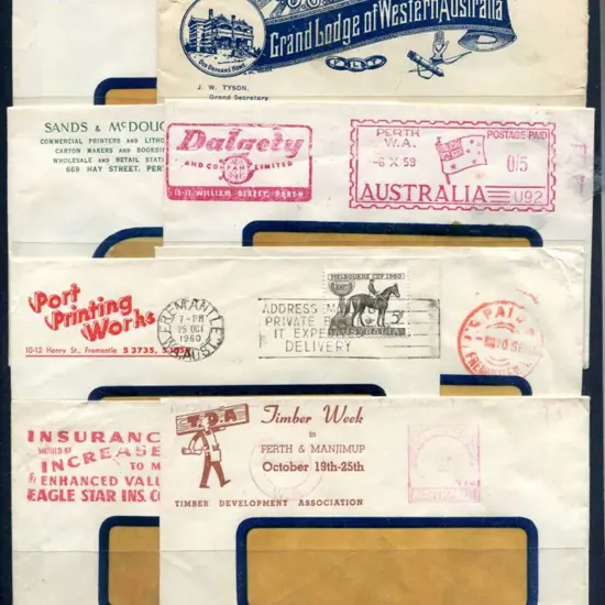 Commercial Covers 1950's & 1960's range incl 19 ...