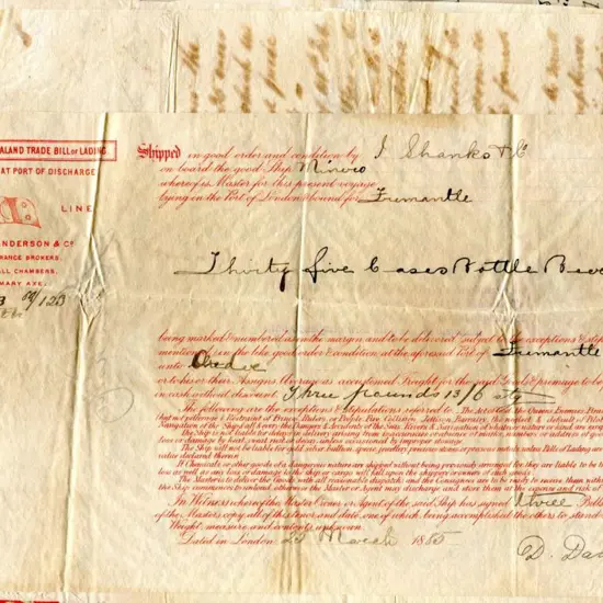 Documents 1890's-1947 Various useful pickings ...