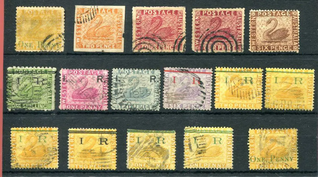 Forgeries Useful range of 6 swan forgeries plus 9 ... Image 1++