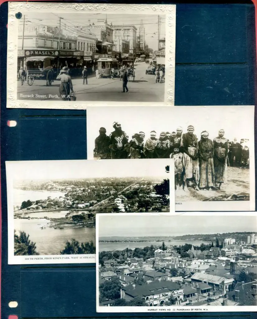 Postcards 1900-1930 selection with 8 b&w & one ... Image 1++