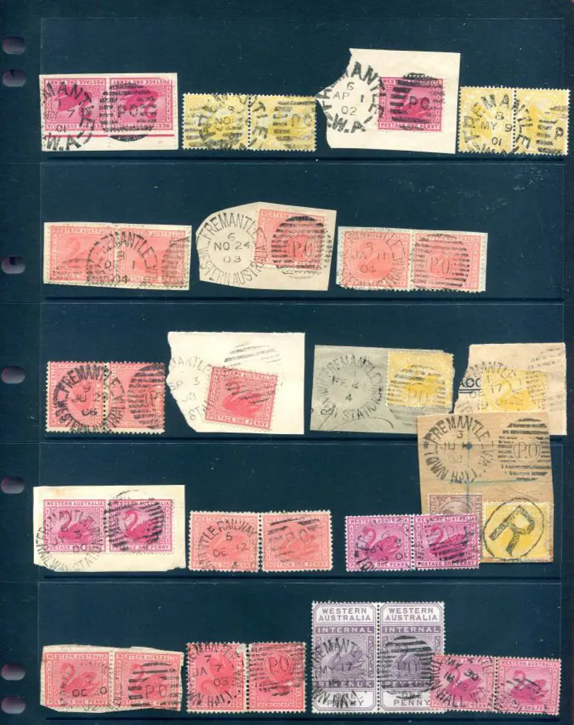 Postmarks Duplex cancellations similar in number & ... Image 1++