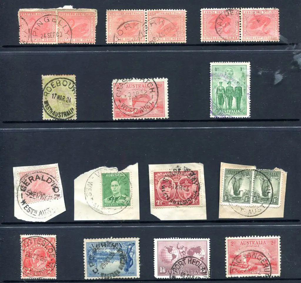 Postmarks Range of better complete strikes incl ... Image 1++