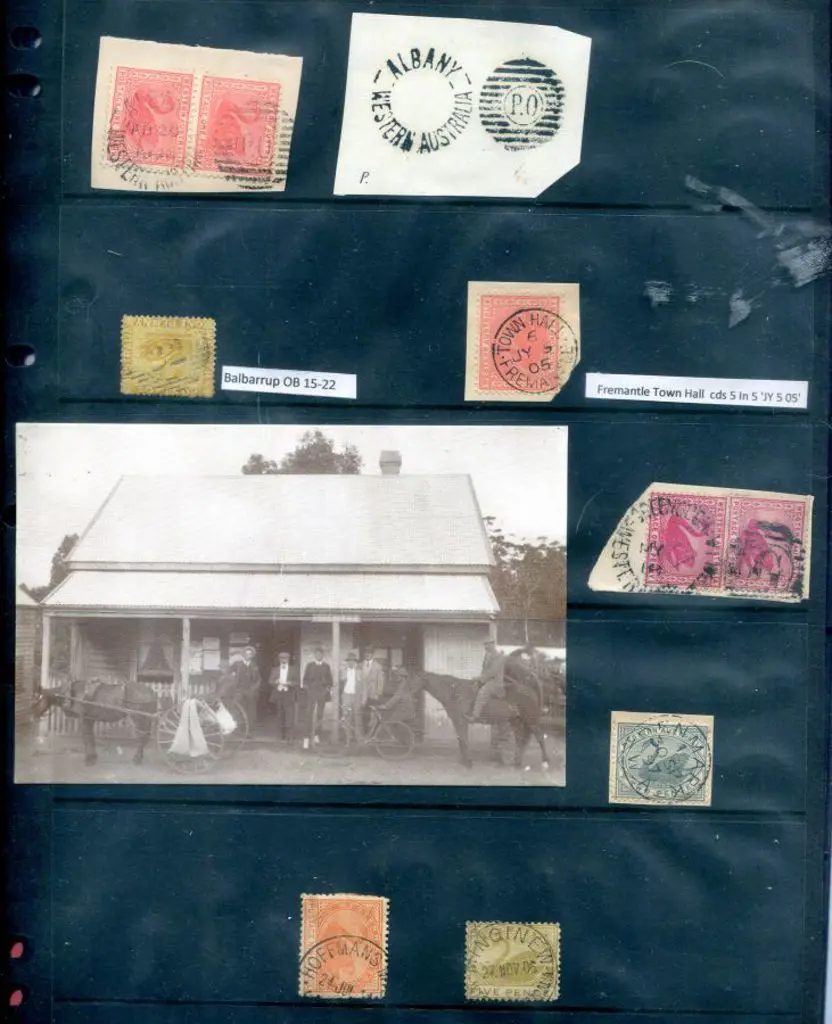 Postmarks Nothing rare but mainly fine strikes ... Image 1++