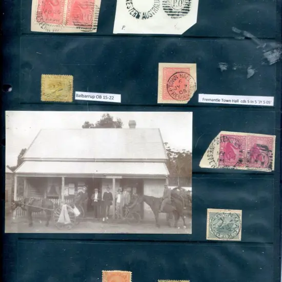 Postmarks Nothing rare but mainly fine strikes ...